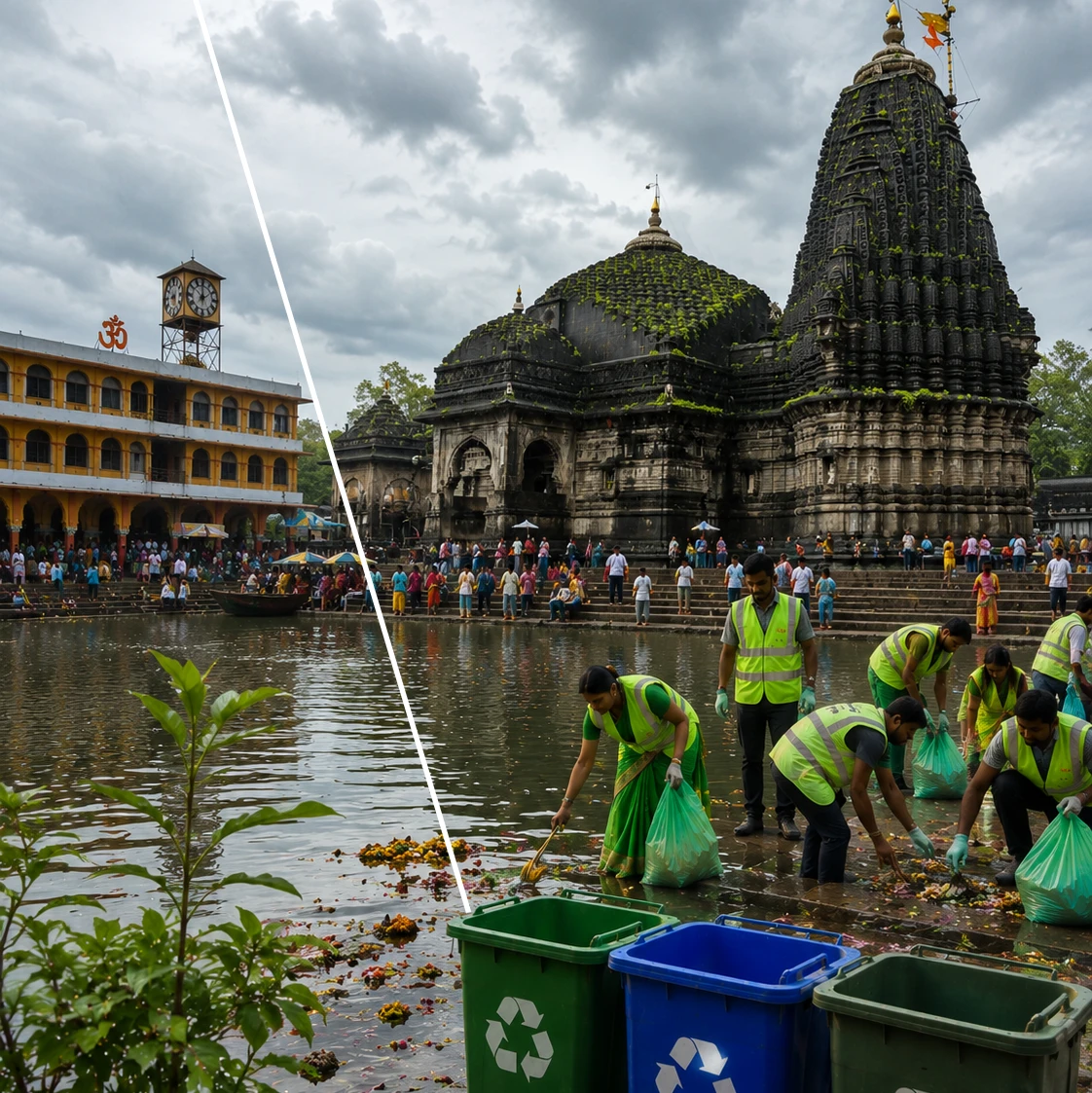 Environmental initiatives at Nashik Kumbh