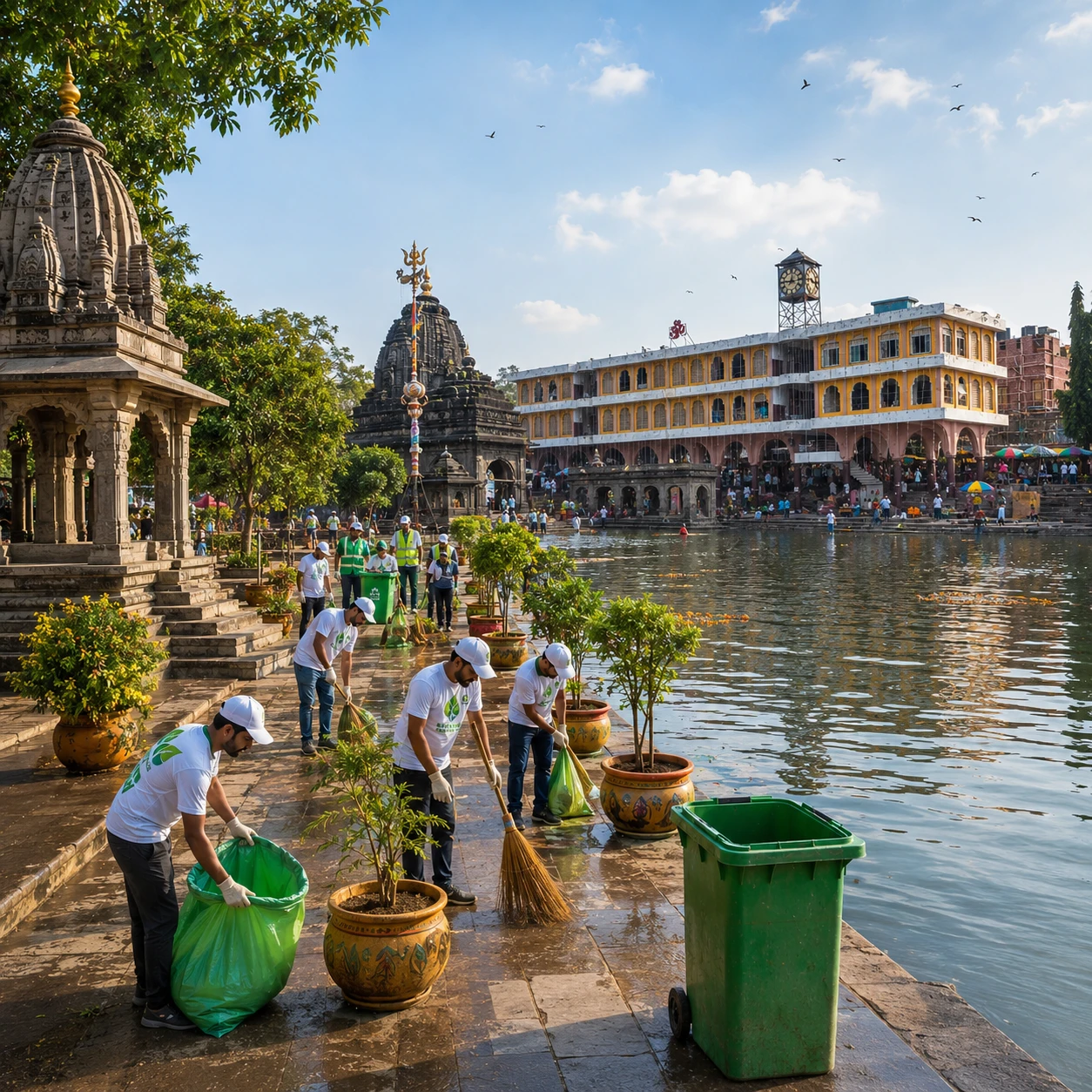 Sustainable pilgrimage and Godavari conservation