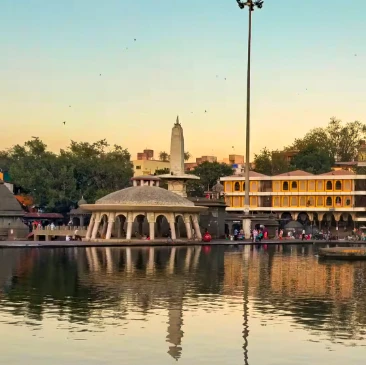 Ramkund on the sacred Godavari River