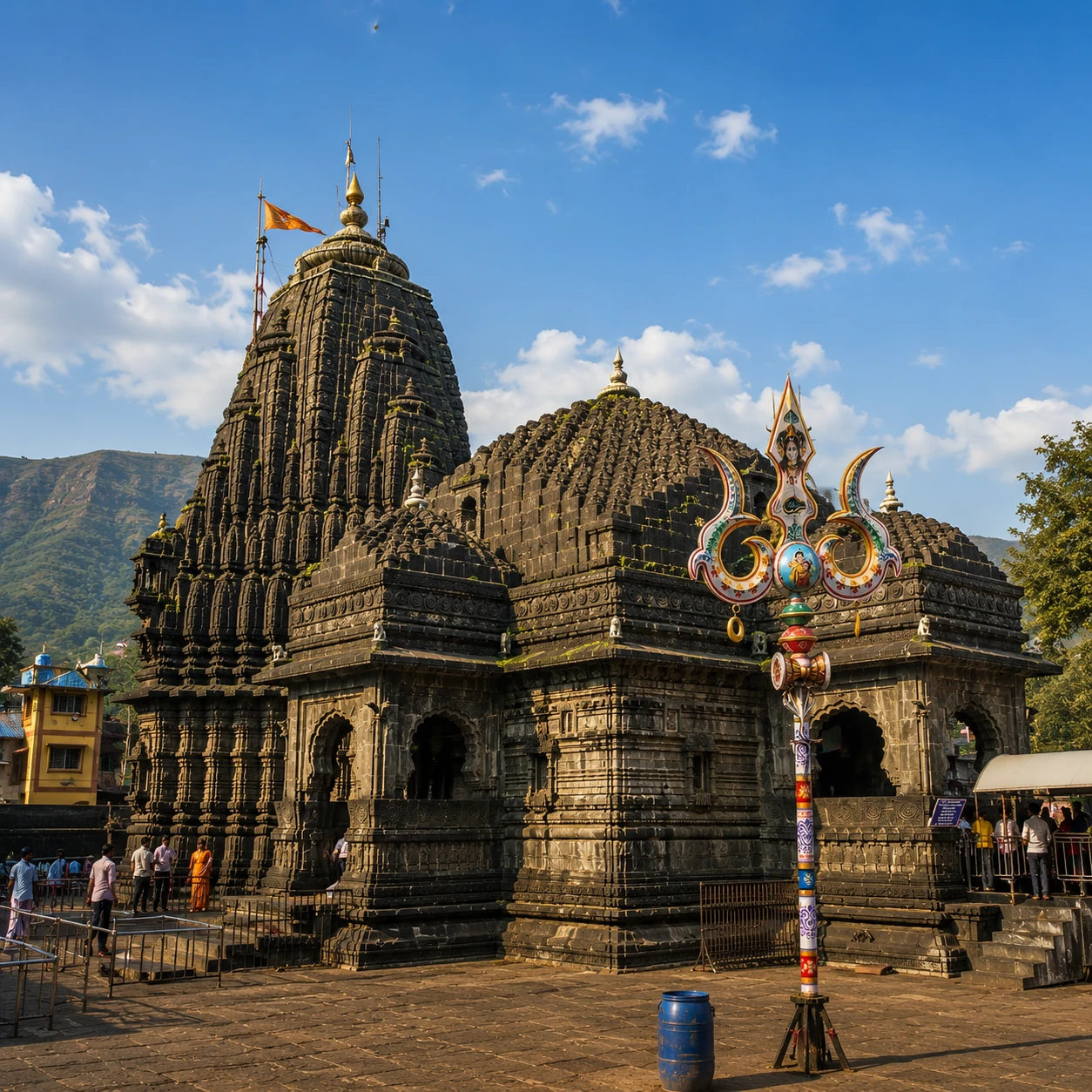 Sacred Trimbakeshwar Jyotirlinga shrine