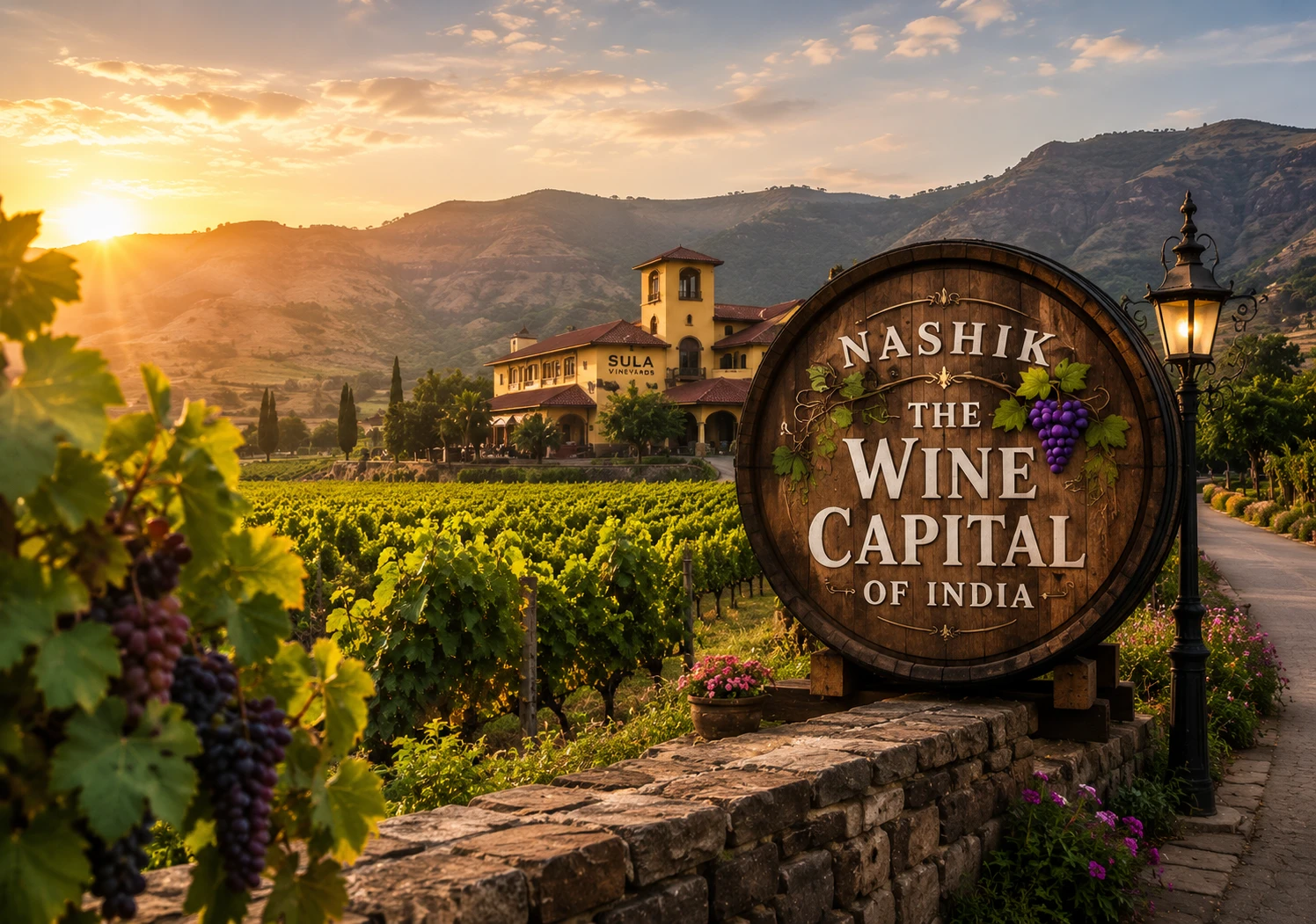 Nashik sacred city and Wine Capital of India