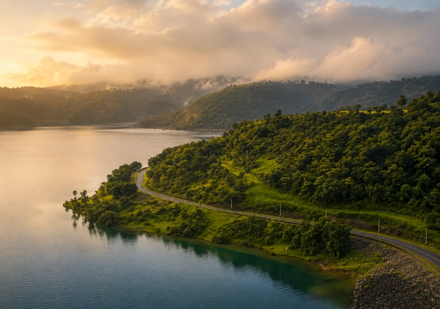 Scenic view of Igatpuri hill station