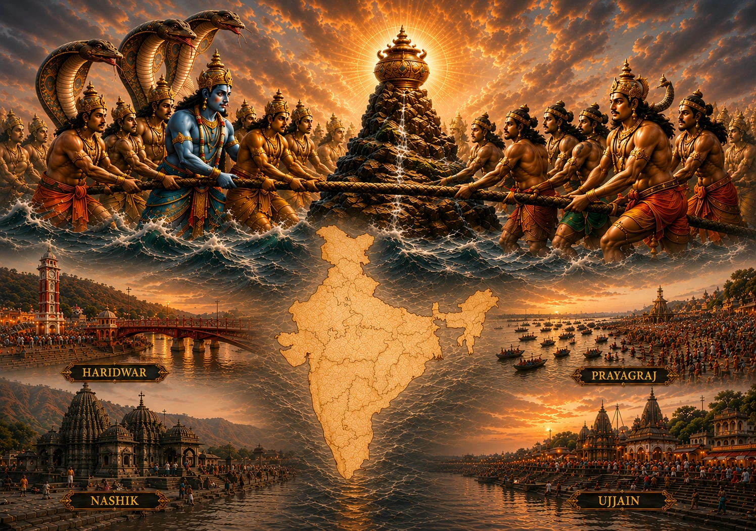 History of Kumbh Mela and Samudra Manthan
