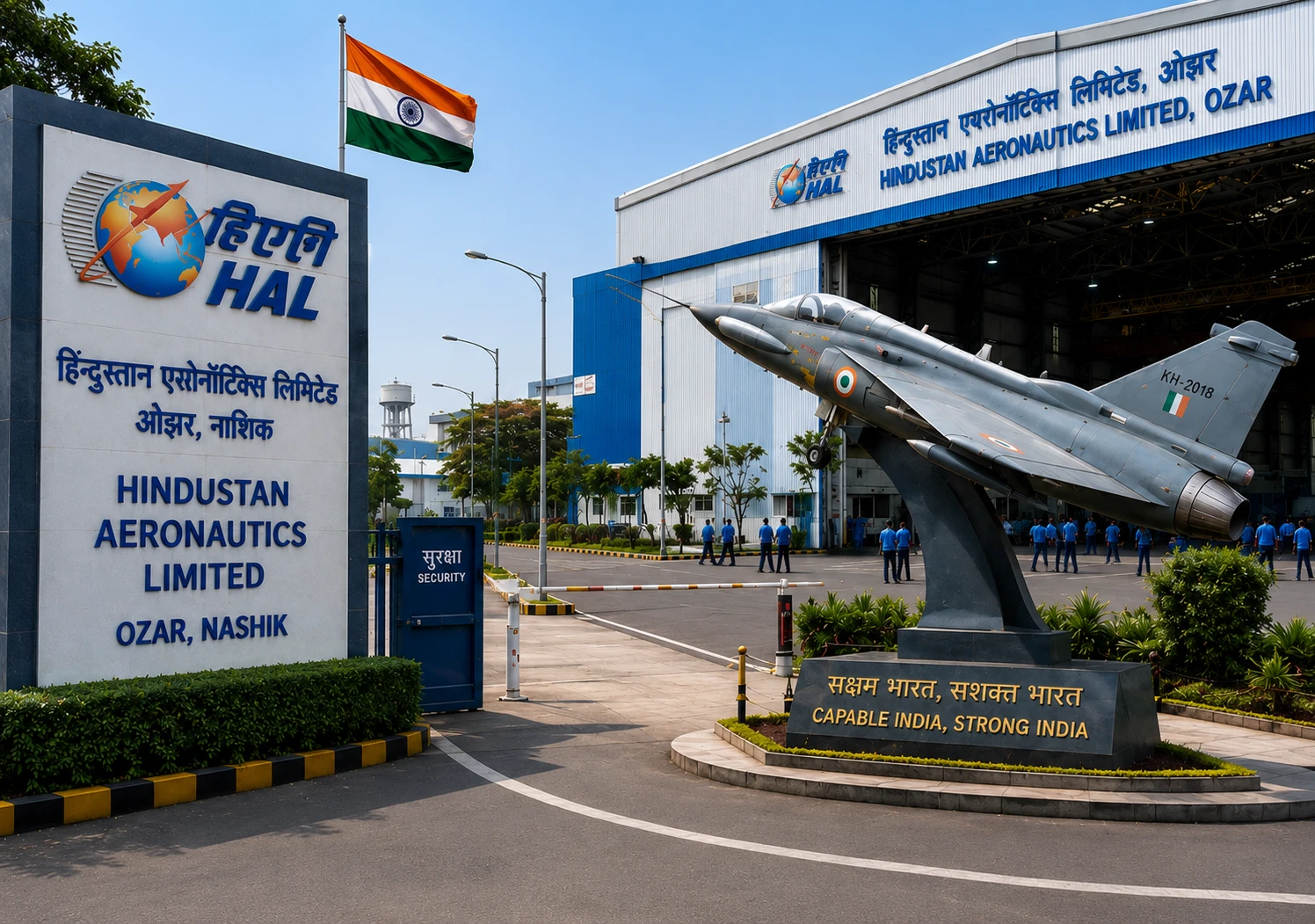 HAL Ozar aircraft manufacturing facility