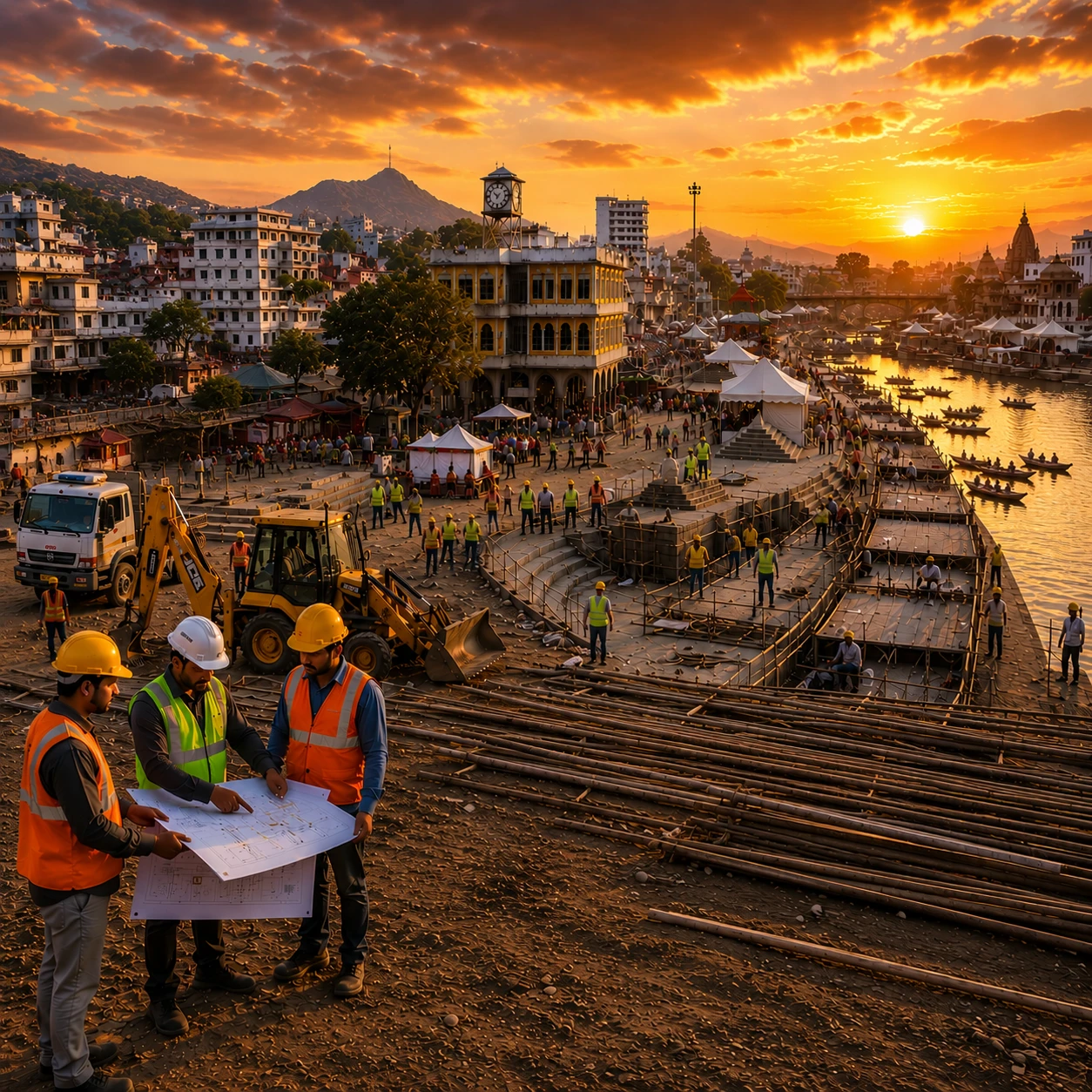 Godavari riverfront development for Simhastha Kumbh
