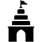 Historical heritage icon