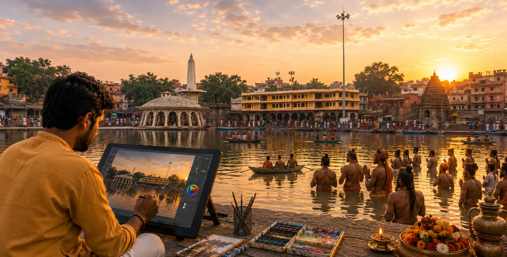 Kumbh Digital Art Competition